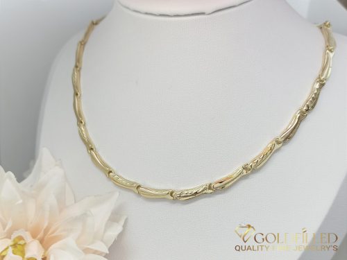 Antialergijska ogrlica Goldfilled 50cm dolga in 4mm široka Barva 14K