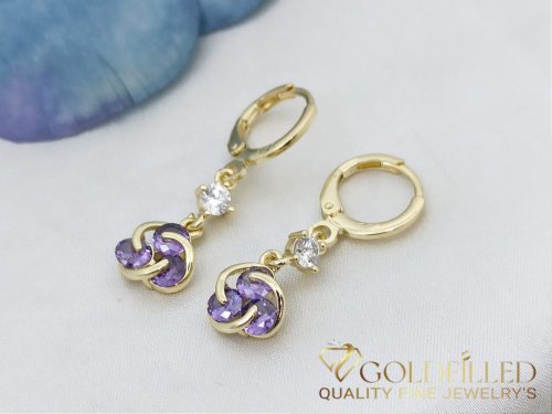 Goldfilled Antiallergene Uhani 30mm 14K barva